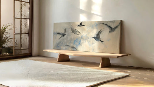 Zen Minimalism Meets Modern Art