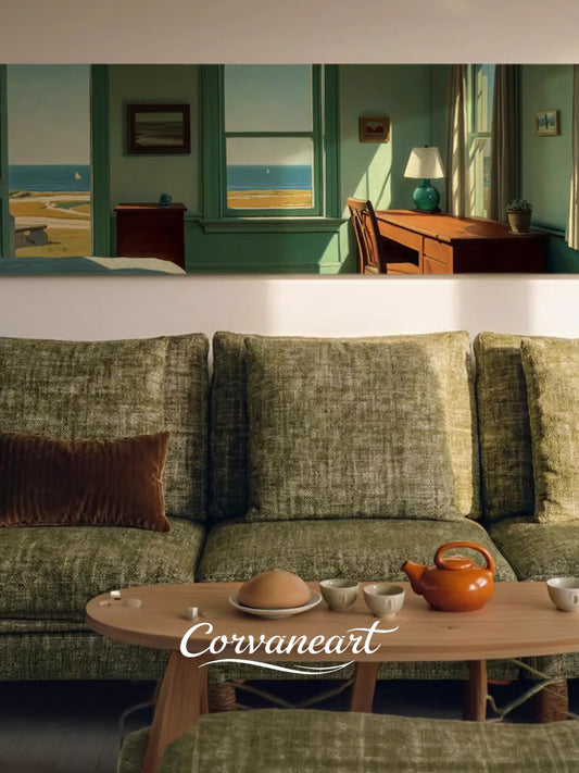 Modern Serenity Scenic Canvas