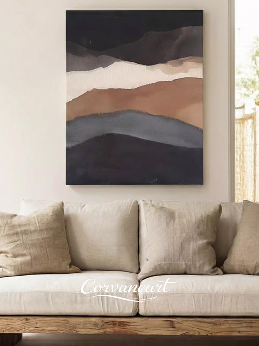 Modern Simplicity Abstract Canvas