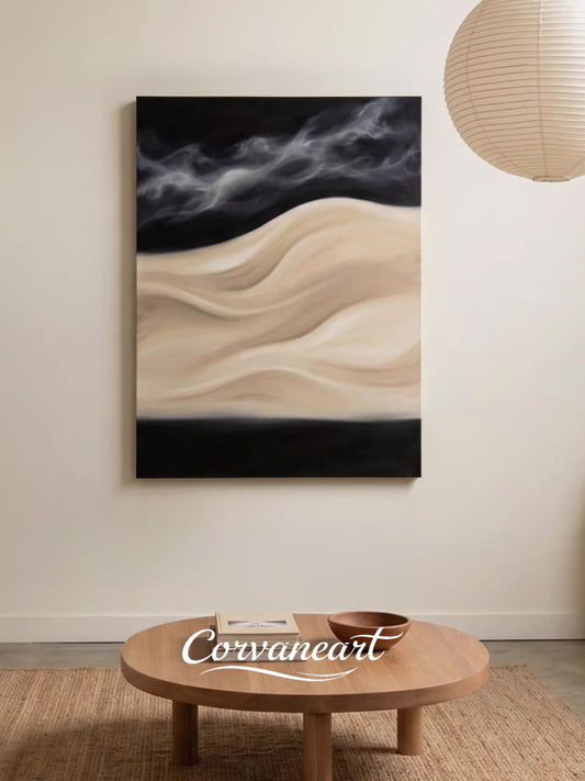 Luxe Texture Modern Canvas Piece