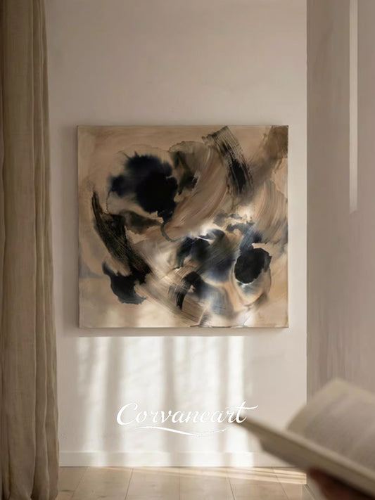 Wabi Silence Abstract Art Piece