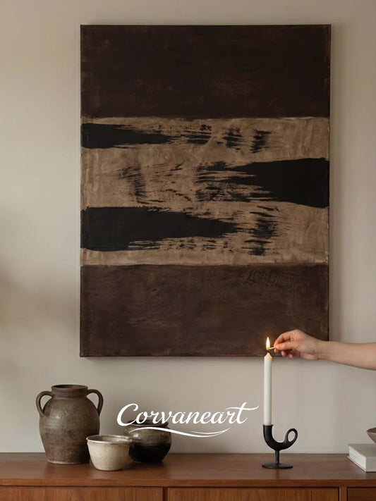 Retro Essence Abstract Entry Art