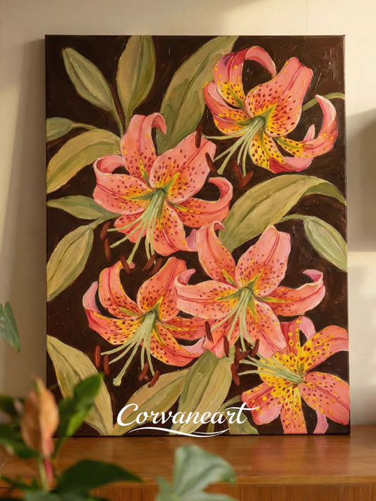 Soft Bloom Modern Entry Canvas