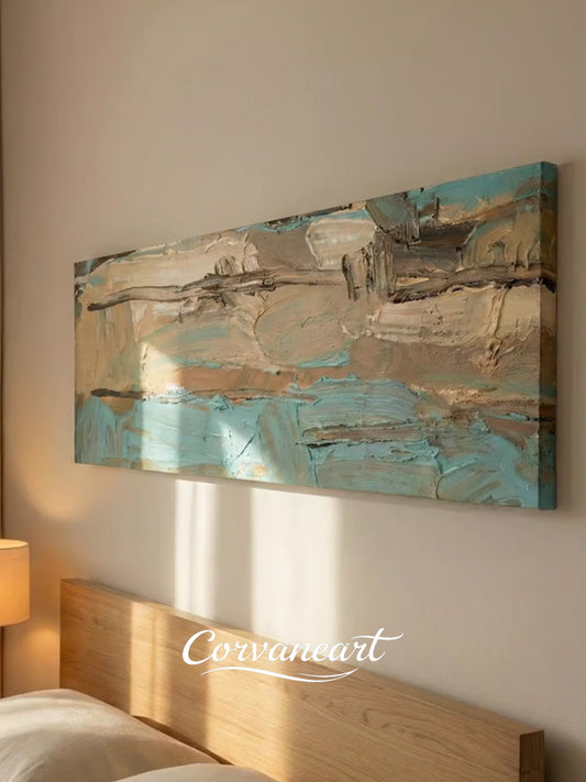 Midnight Texture Bedside Art Panel