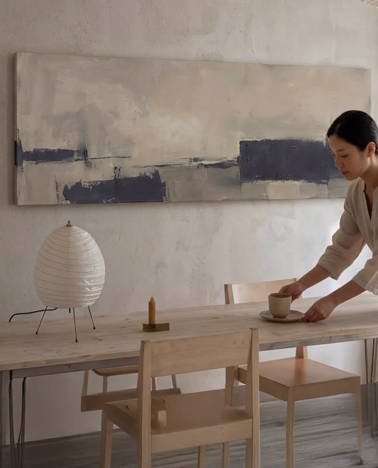 Raw Texture Minimal Canvas