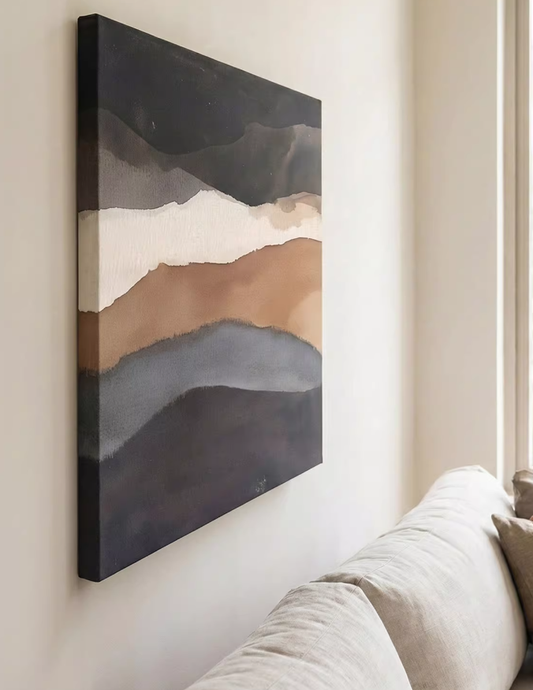 Modern Simplicity Abstract Canvas